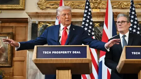 Trump Indicates Starmer May Use Military to Control UK Boundaries